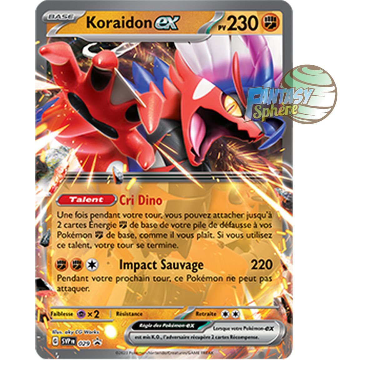 Item Koraidon EX - Promo P_SVP029 - Promos