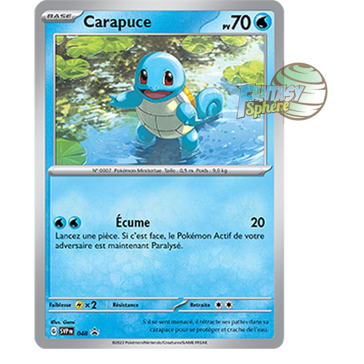 Squirtle - Promo P_SVP048 - Promos