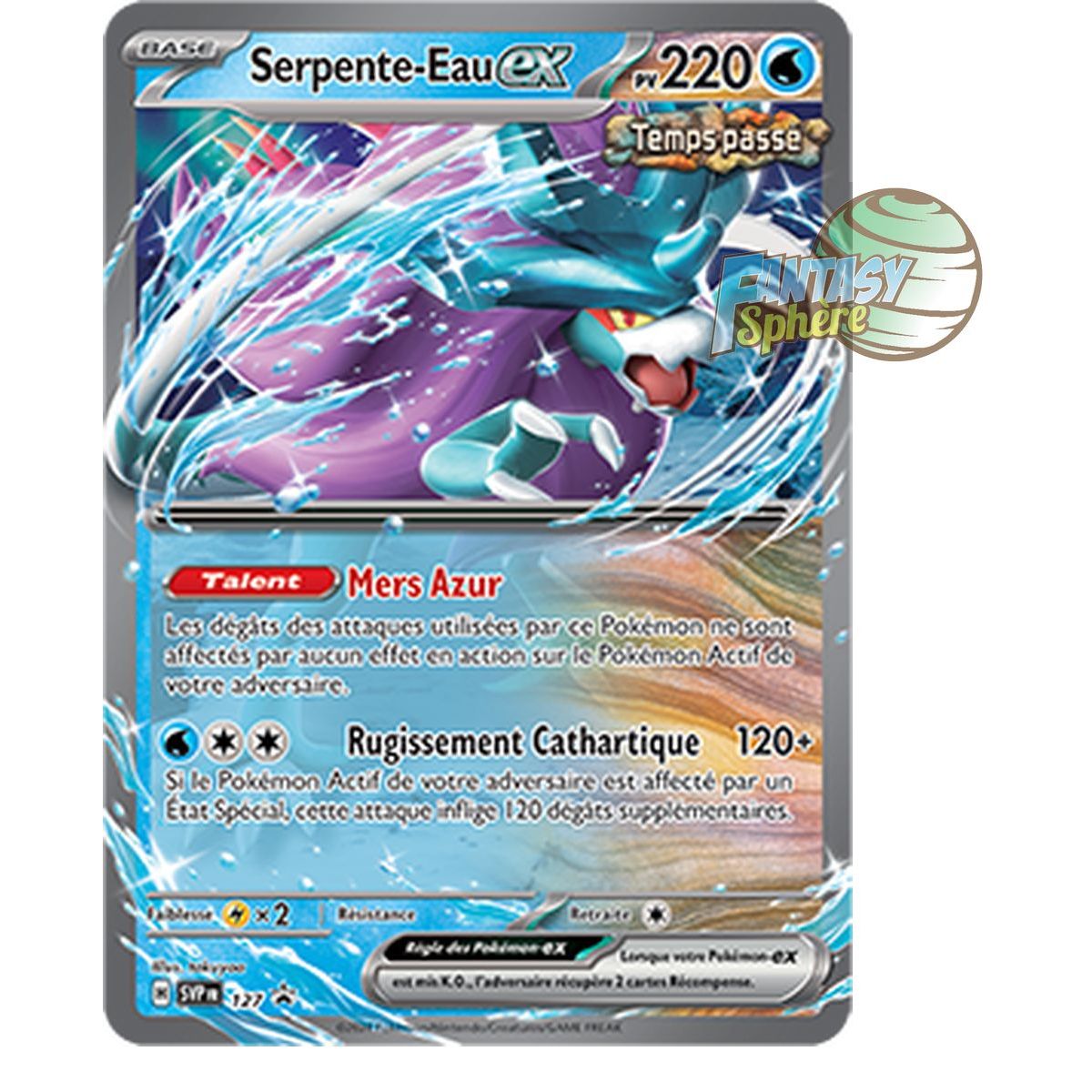 Serpente-Eau EX - Promo P_SVP127 - Promos