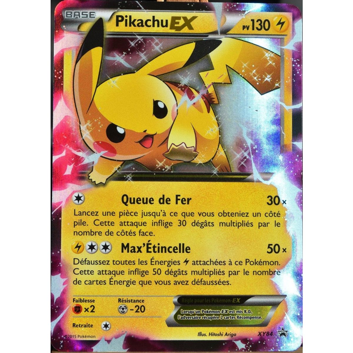Pikachu Ex - Ultra Rare - XY84
