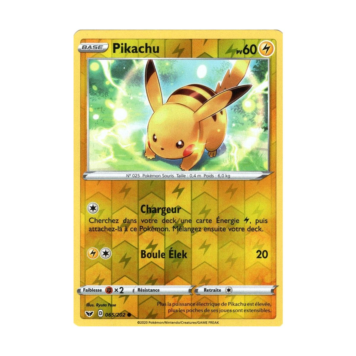 Item Pikachu - Reverse 65/202_R - Sword and Shield 1