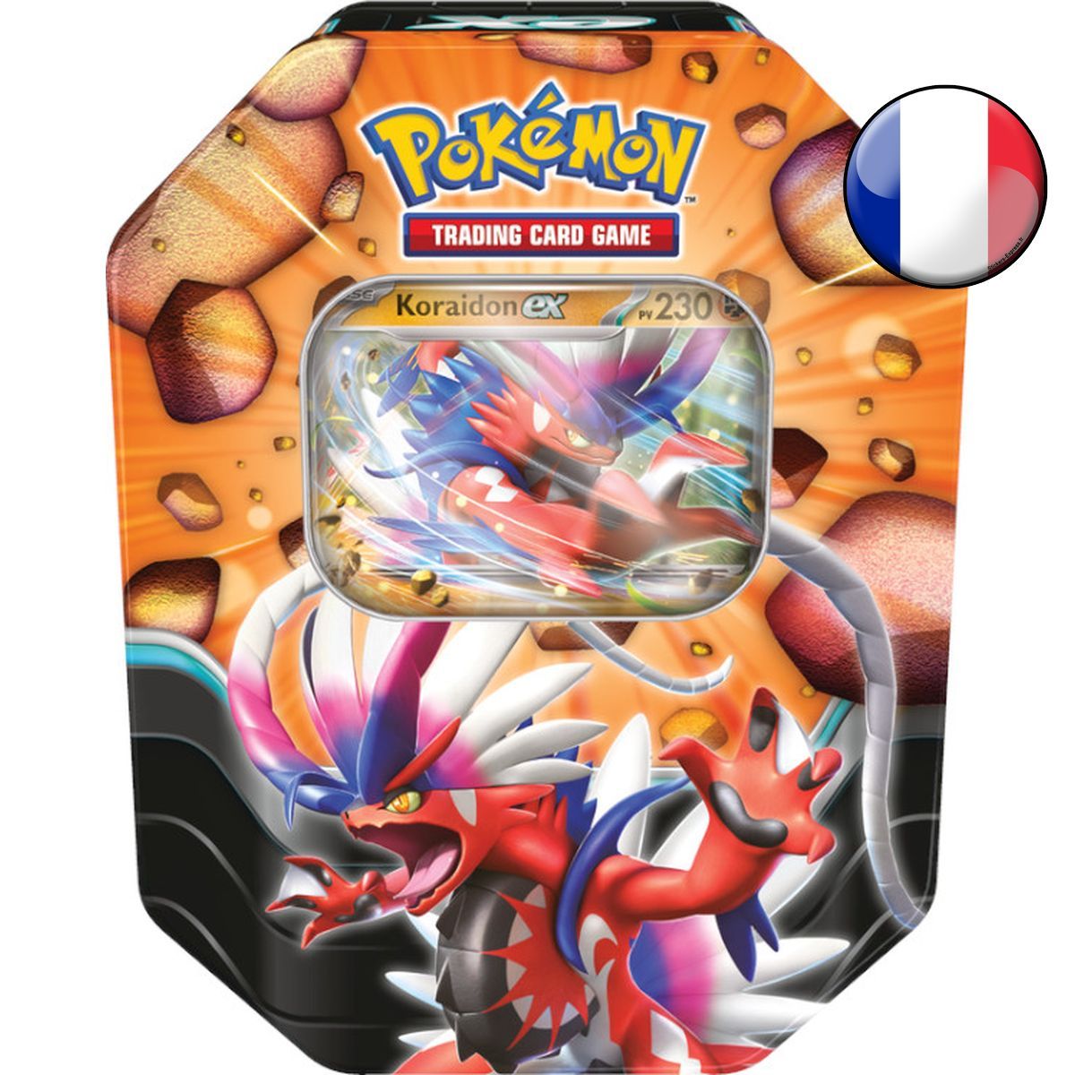 Pokébox - 4 Boosters - Sharp Legends - Koraidon EX - Pokémon - FR