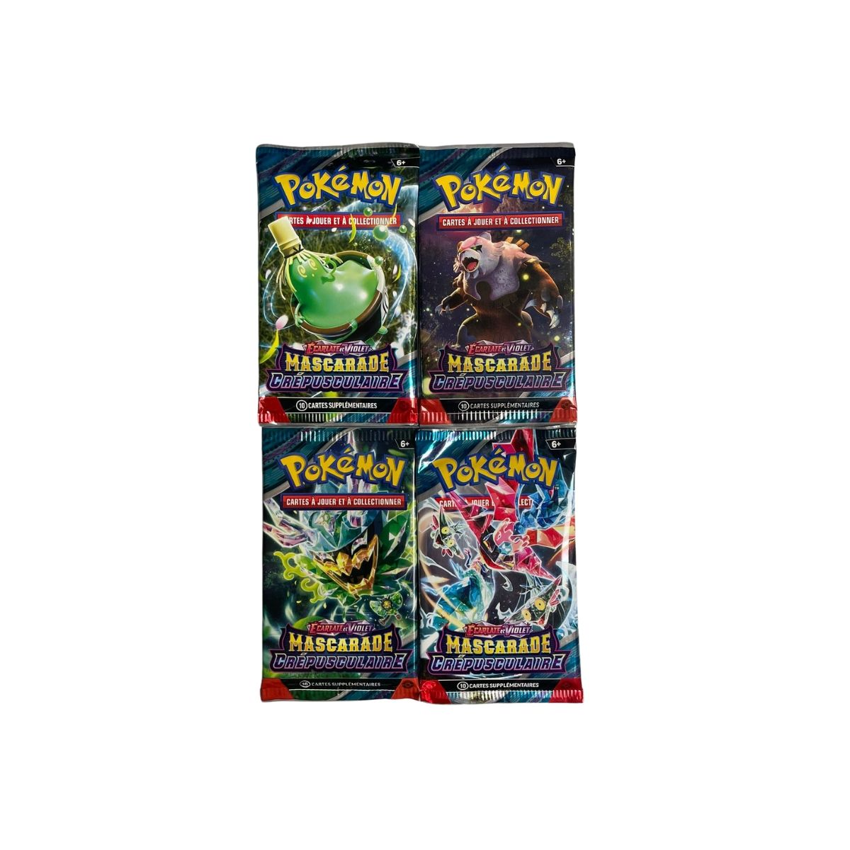 Pokémon - Artset Booster - Scarlet and Purple - Paradox Rift [SV4][EV04]- FR