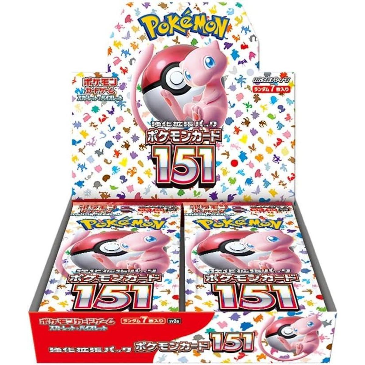 Pokémon - Box of 20 Boosters - Pokémon Card 151 [SV2A] - Japanese