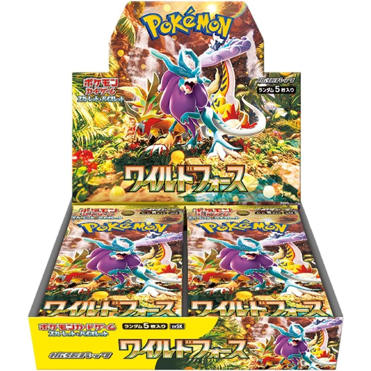 Pokémon - Box of 30 Boosters - Wild Force [SV5K] - Japanese