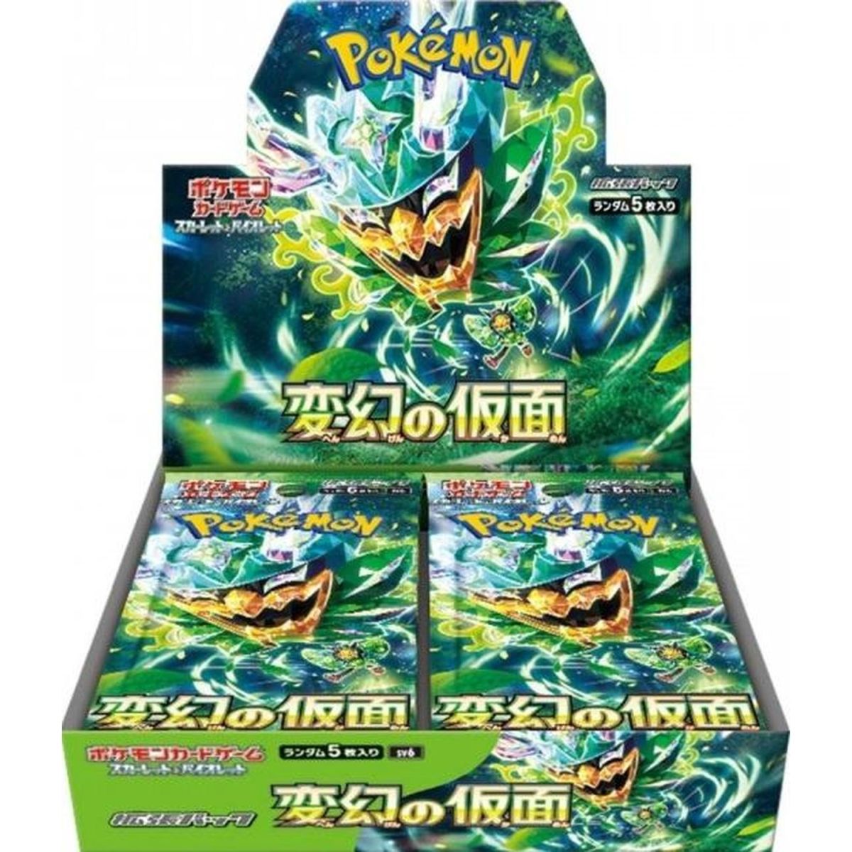 Pokémon - Box of 30 Boosters - Mask of Change [SV6] - Japanese