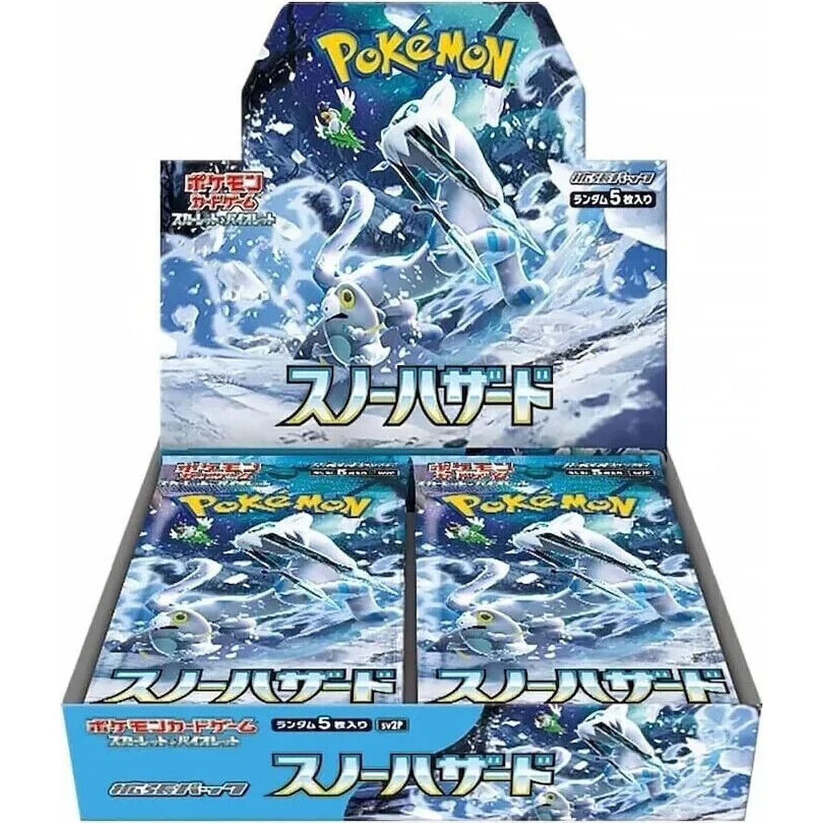 Pokémon - Box of 30 Boosters - Snow Hazard [SV2P] - Japanese