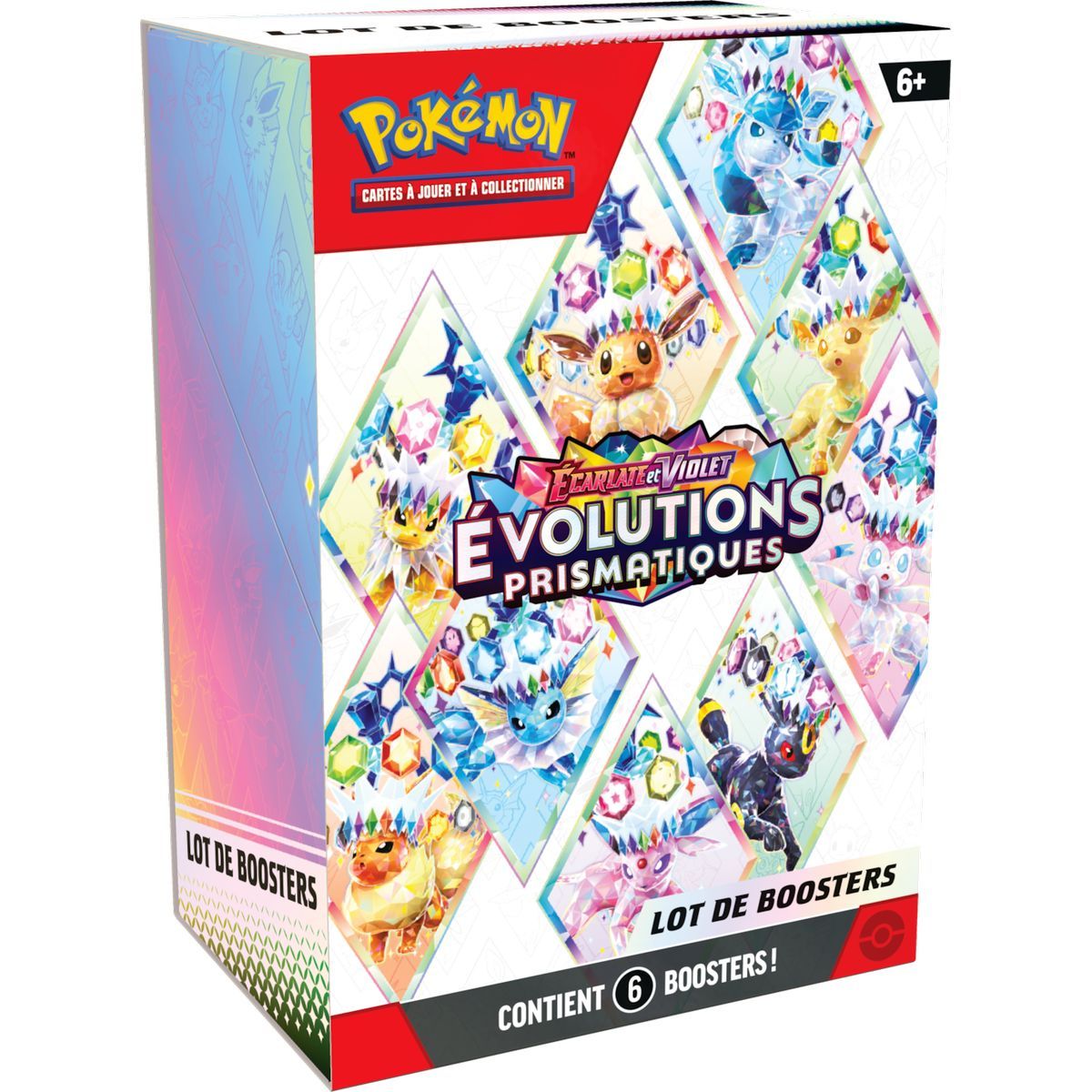 photo Bundle 6 Boosters - Scarlet and Purple - Prismatic Evolutions - [SV08.5 - EV08.5] - Pokémon - FR