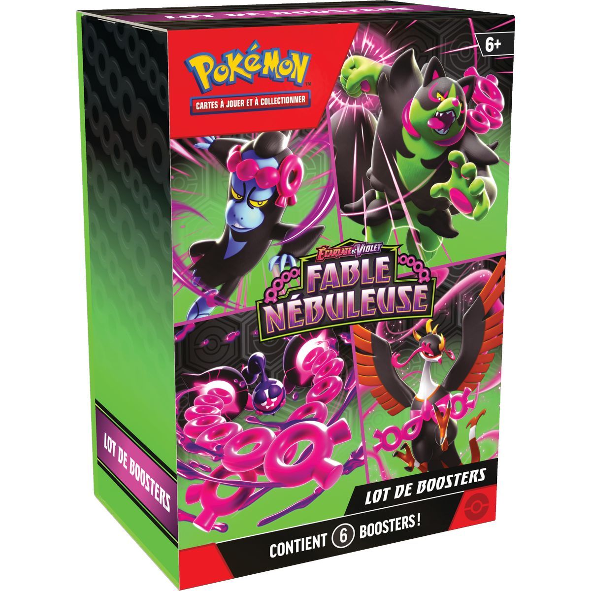 Pokémon - Bundle Box 6 Boosters - Scarlet and Purple - Nebula Fable - [SV06.5 - EV06.5] - FR