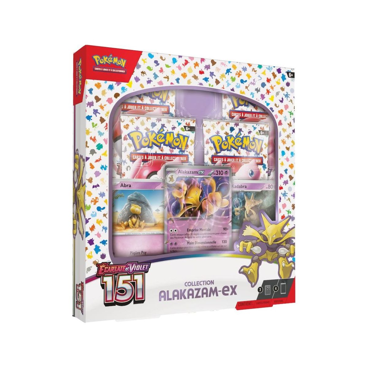 Item Pokémon - Alakazam EX Collection Box - Scarlet and Purple - 151 -[SV03.5 - EV03.5] - FR