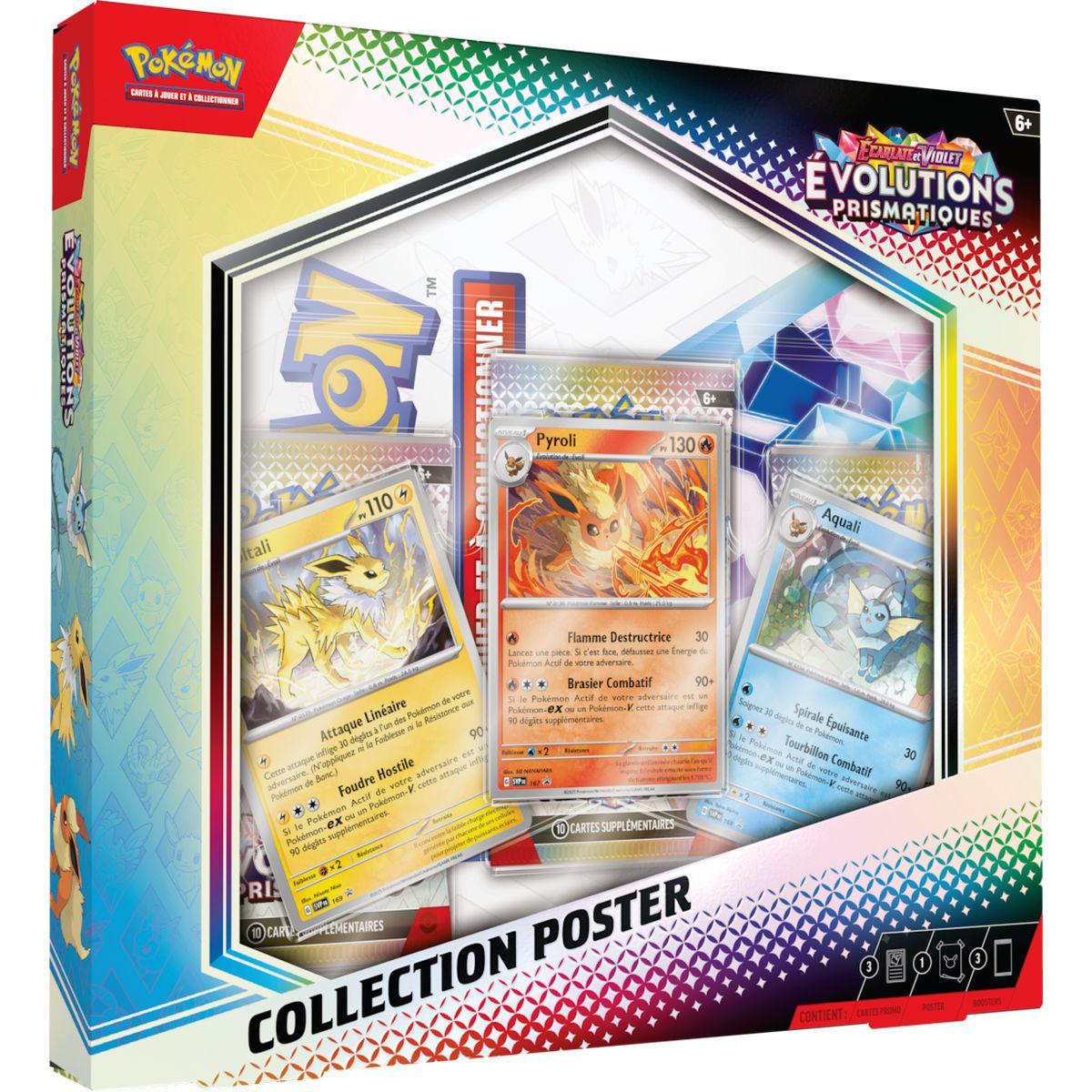 photo Pokémon - Poster Collection Box - Scarlet and Purple: Prismatic Evolutions - [SV08.5 - EV08.5] - FR