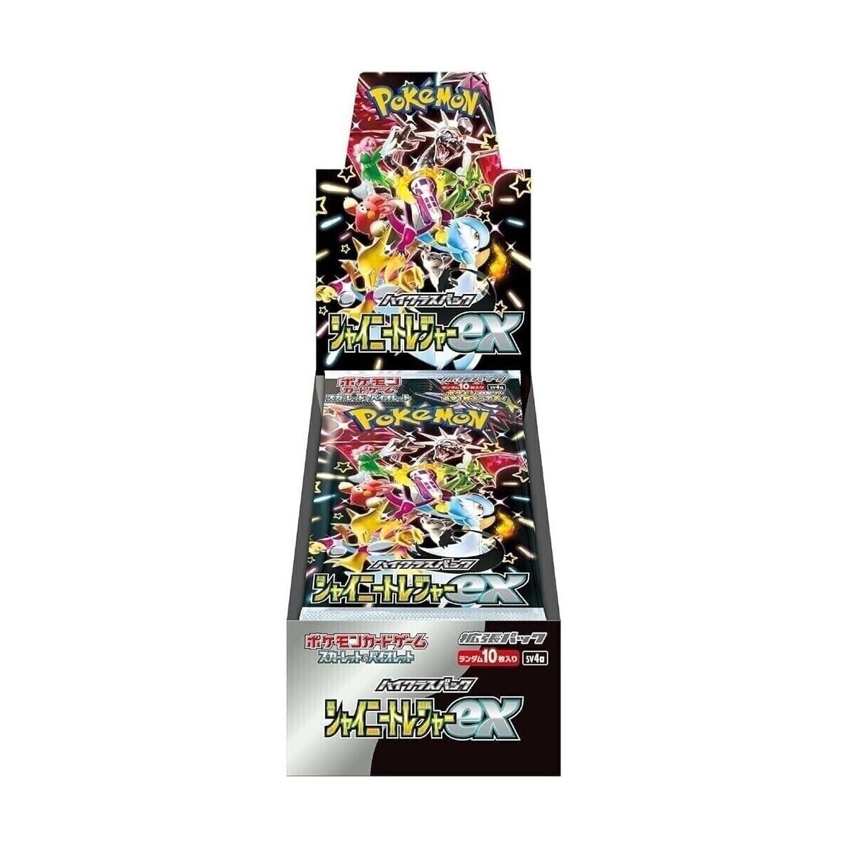 Pokémon - Display - Box of 10 Boosters - Shiny Treasure ex [SV4a] - JP