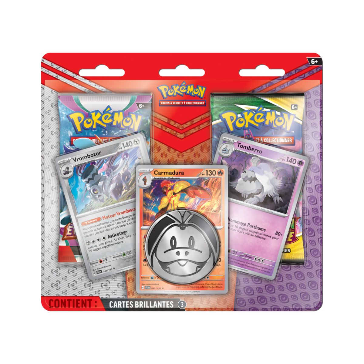 Item Pokémon Duo pack Celestial Evolution and Scarlet and Purple - 2 French boosters