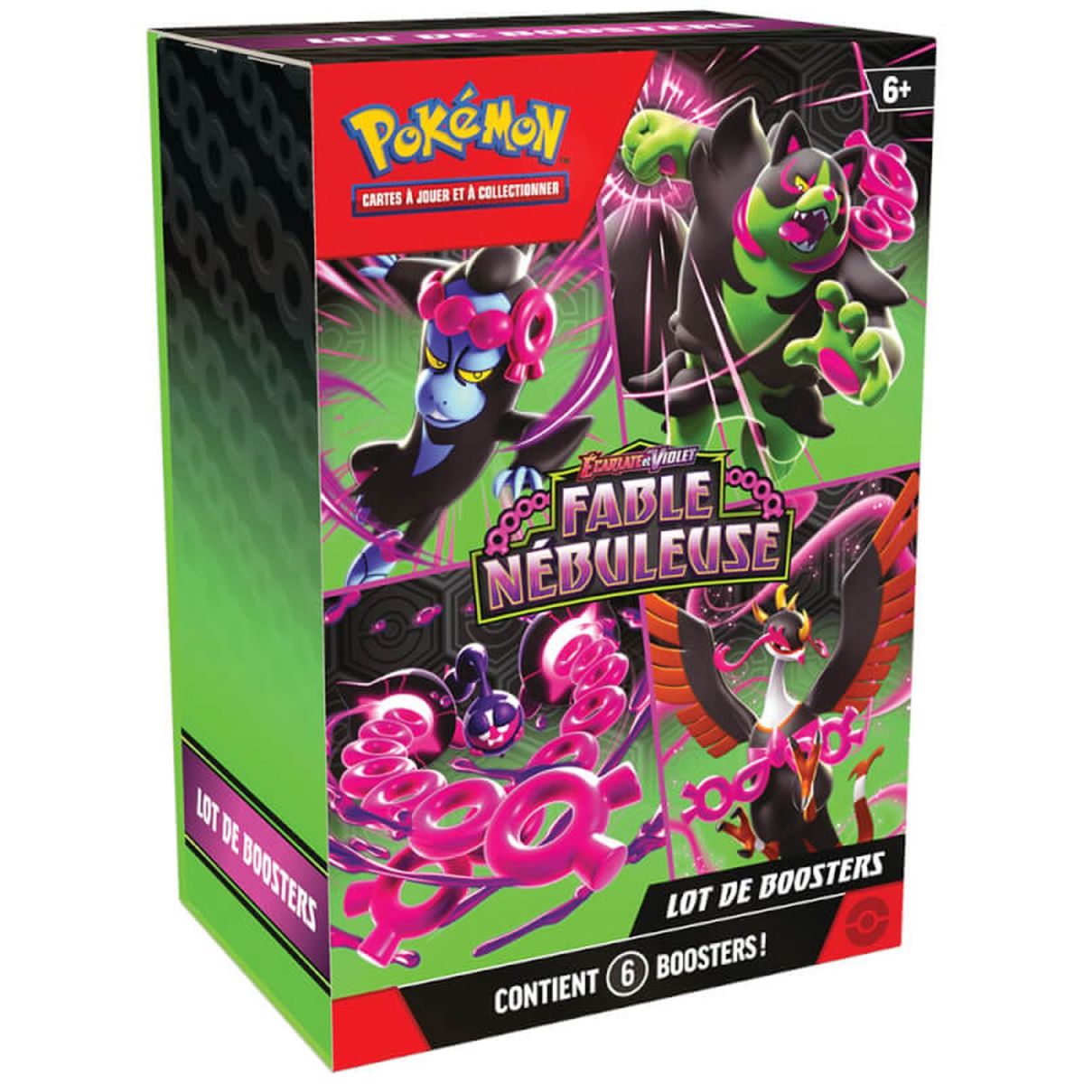 Pokémon - Lot of 10 Bundle Boxes 6 Boosters - Scarlet and Purple - Fable Nebula - [SV06.5 - EV06.5] - FR