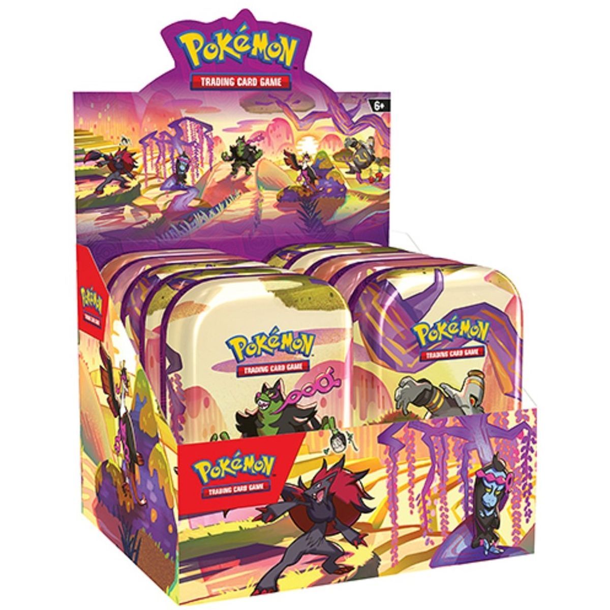 Pokémon Lot of 10 Mini Tin Pokémon EV06.5 - SV06.5 – Scarlet and Purple: Fable Nebula Random Model – FR