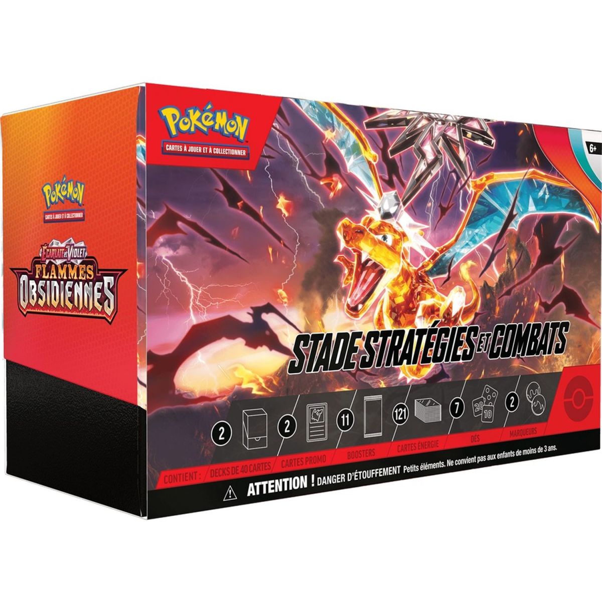Item Pokémon - Strategies and Battles Stadium - Scarlet & Violet Obsidian Flames - [EV03] - FR