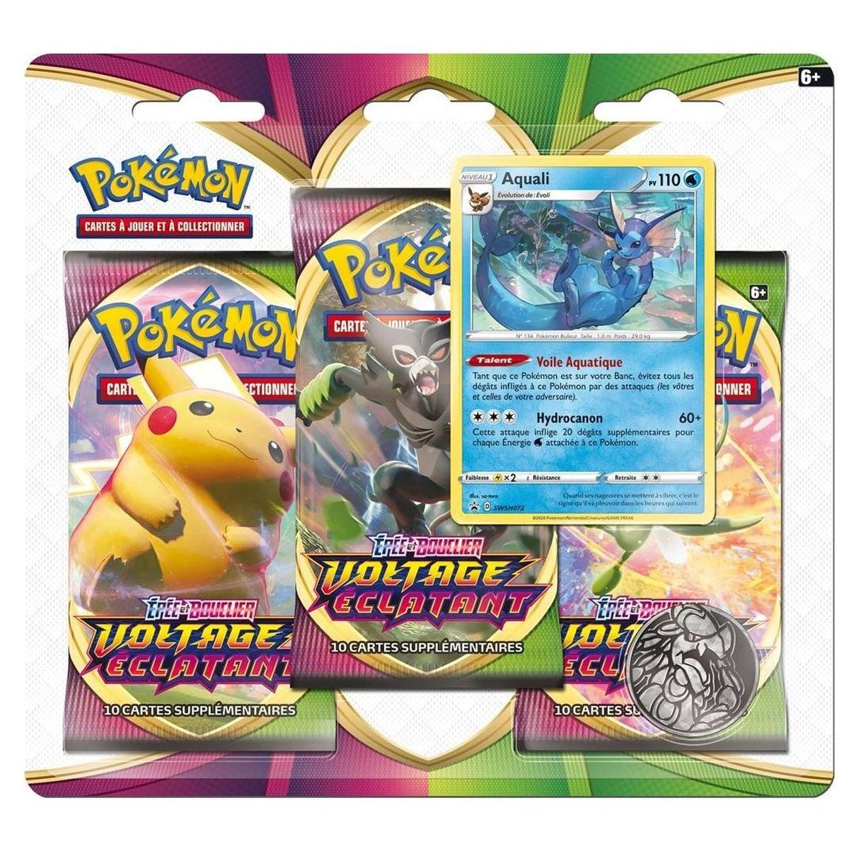 Pokémon - Tri-Pack - Bursting Voltage [EB04] - Larméléon / Aquali - FR