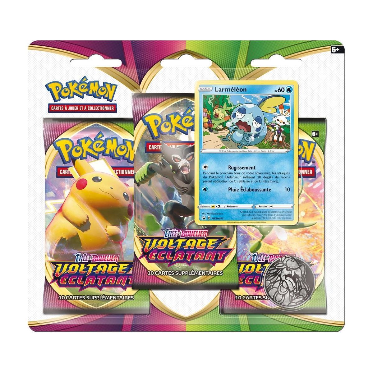 Pokémon - Tri-Pack - Bursting Voltage [EB04] - Larméléon / Aquali - FR