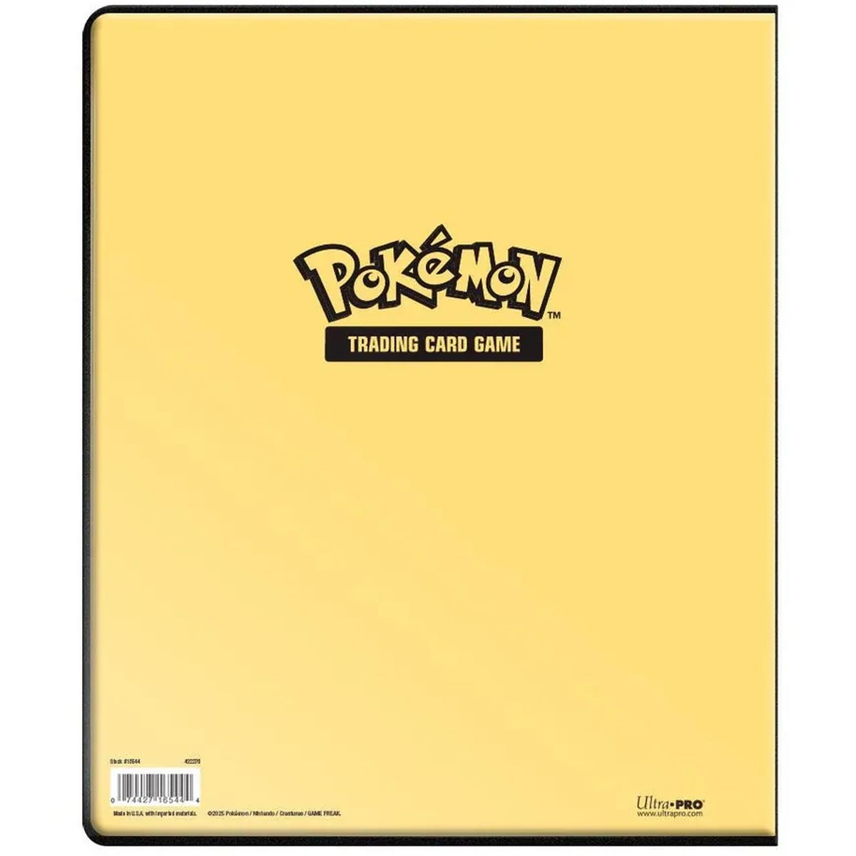 Portfolio 180 Locations - Pikachu 2025 - Ultra Pro - Pokémon