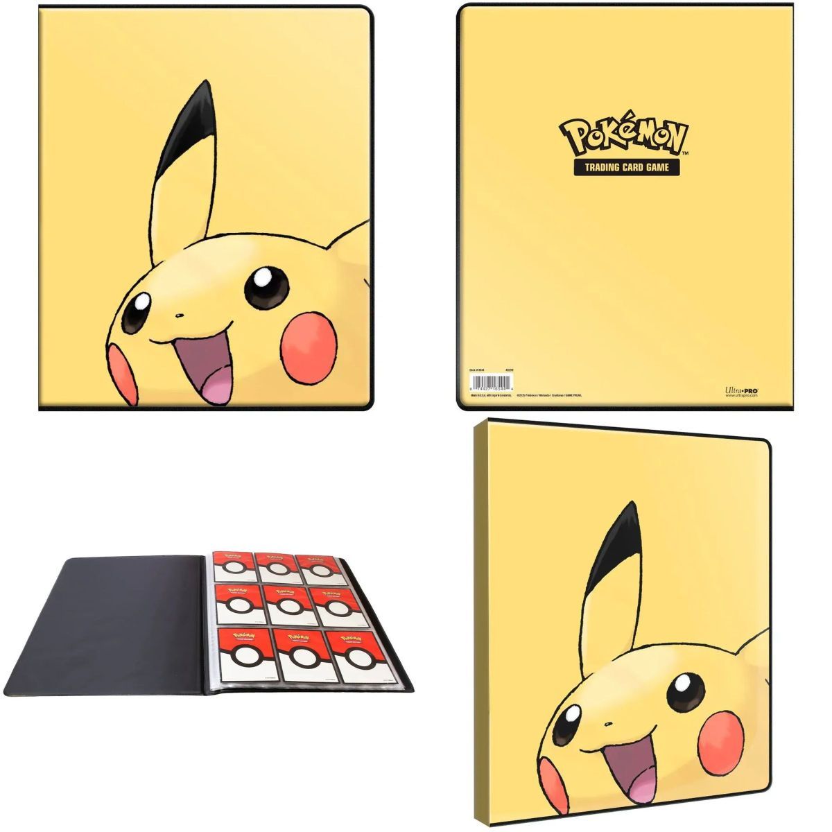 Portfolio 180 Locations - Pikachu 2025 - Ultra Pro - Pokémon