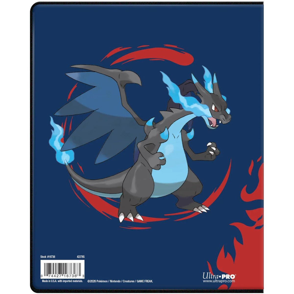 Portfolio 80 Locations - Mega Charizard - Ultra Pro - Pokémon