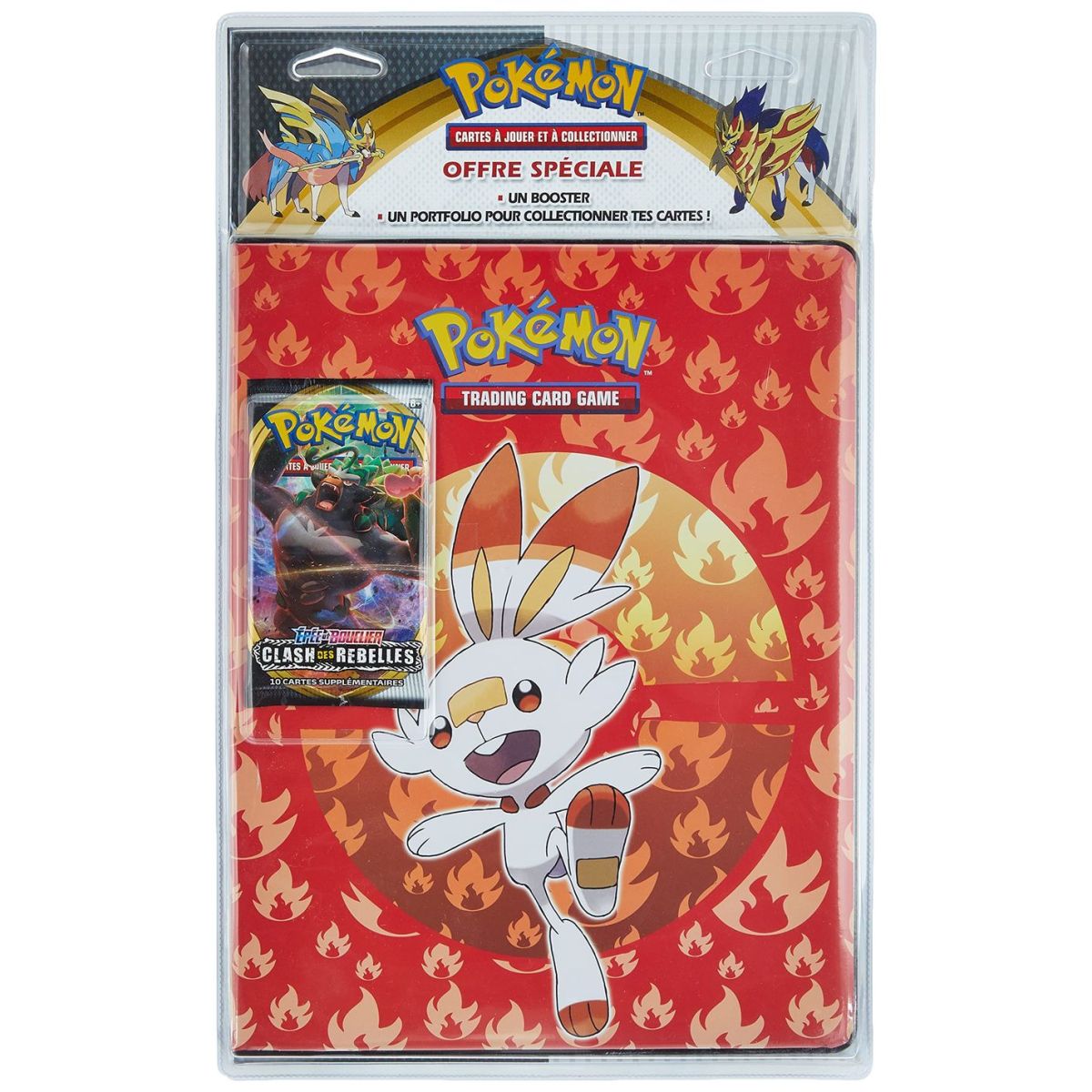 Portfolio - Pokémon - 180 Slots + 1 Rebel Clash Booster [EB02] - FR