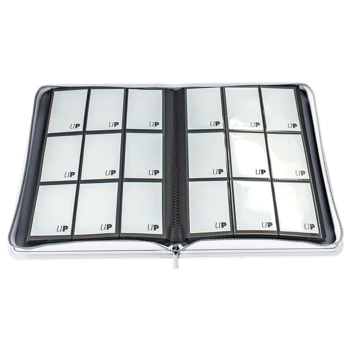 Pro-Binder Premium Zippered - Vivid White - 360 Slots - Ultra Pro