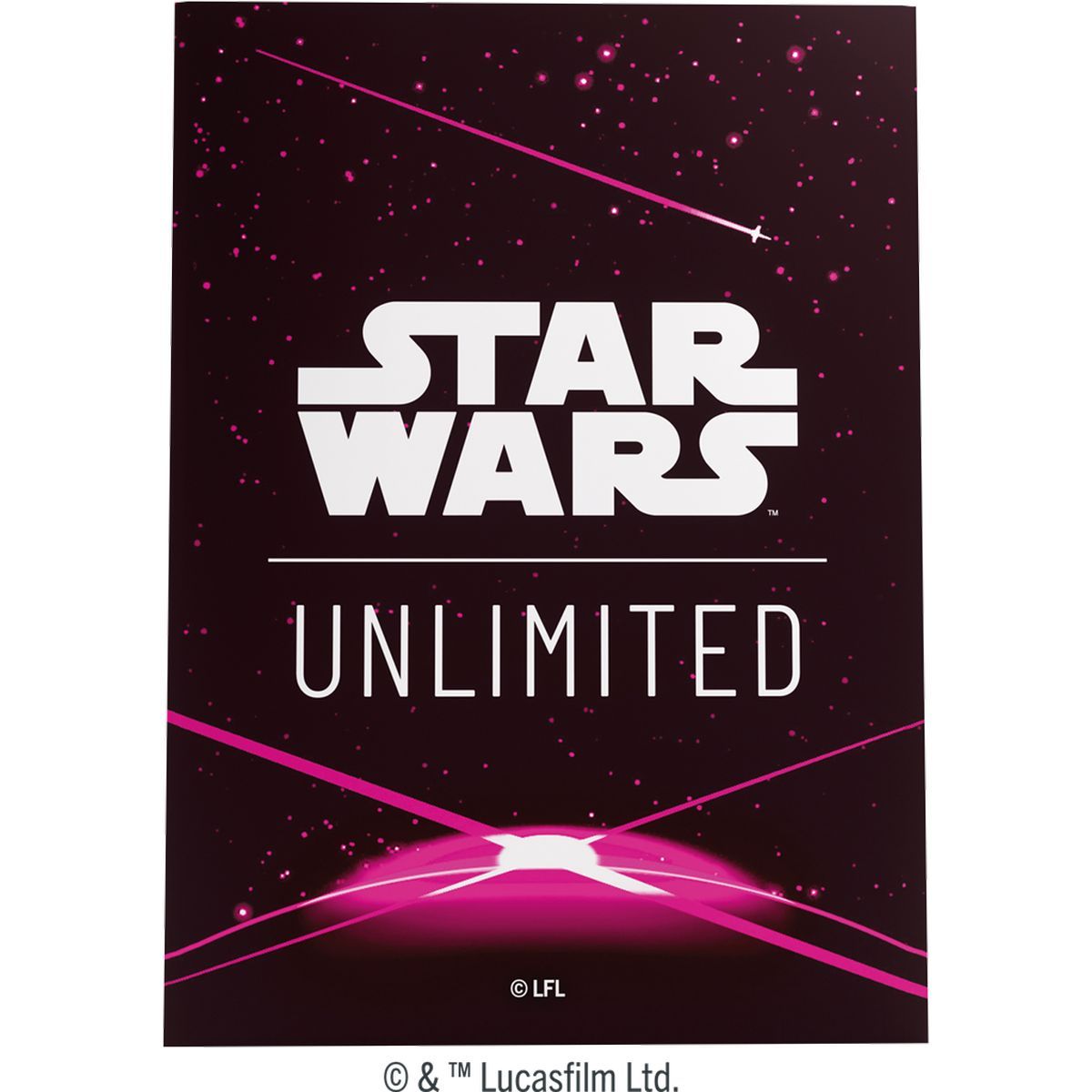 Card Sleeves - Standard - Magenta Back Logo - Star Wars: Unlimited - Gamegenic (60)