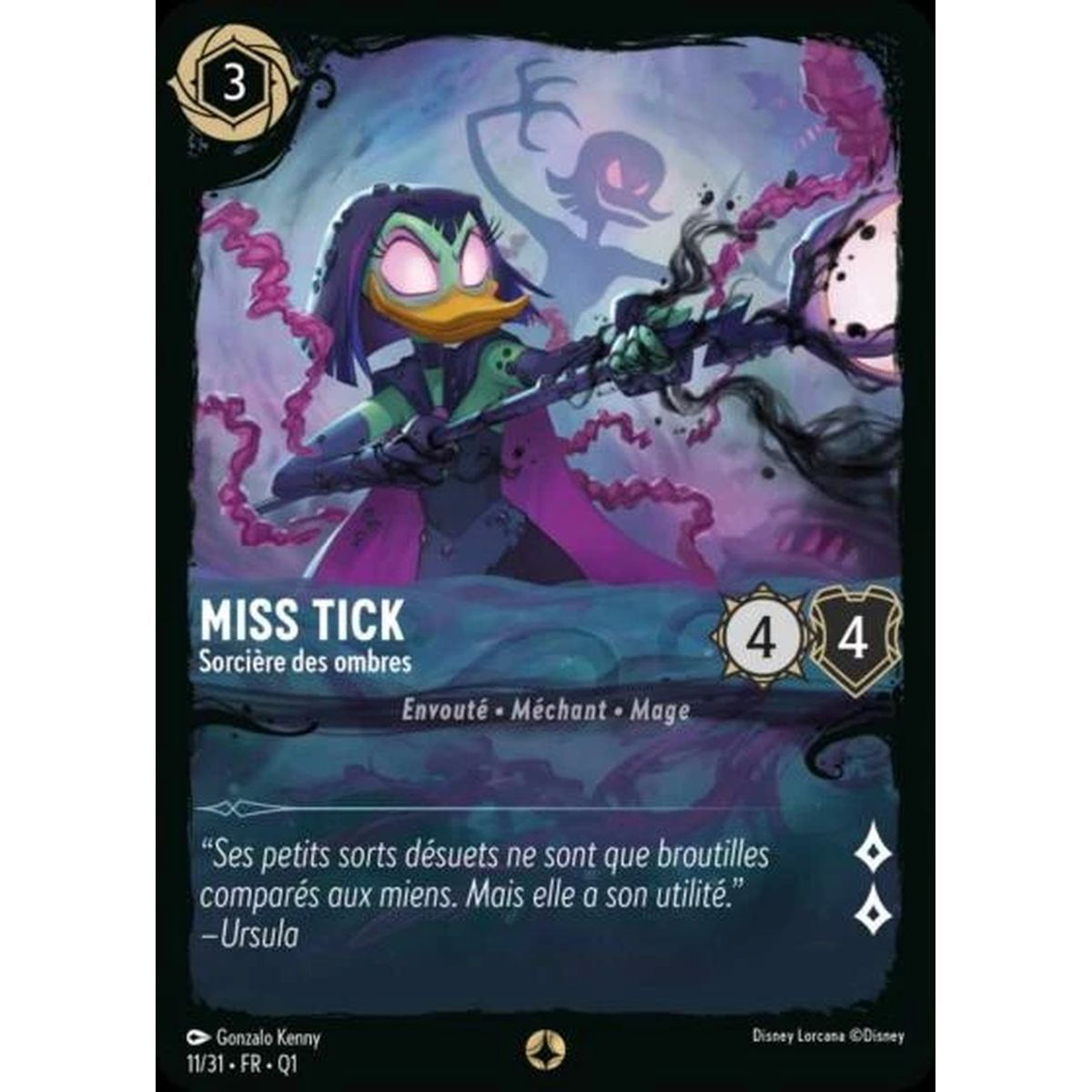 Miss Tick, Witch of Shadows - 11/31 - QU1 - Quest of the Illuminators - Threat of the Deep - Scenario - French