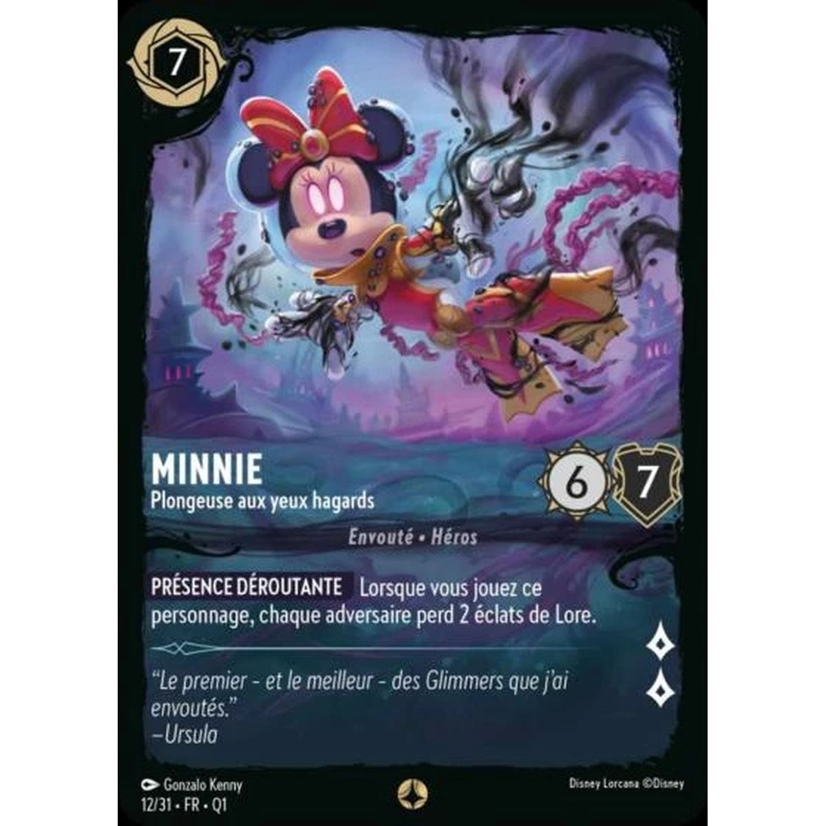 Minnie, Wild-Eyed Diver - 12/31 - QU1 - Quest for the Illuminators - Threat of the Deep - Scenario - French