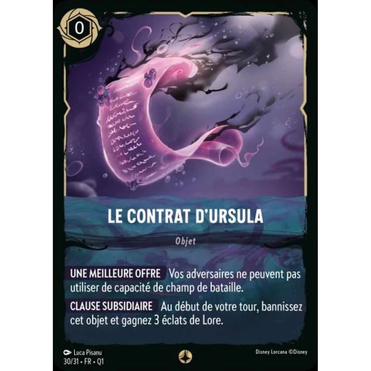 Ursula's Contract - 30/31 - QU1 - Quest of the Illuminators - Threat from the Deep - Scenario - French