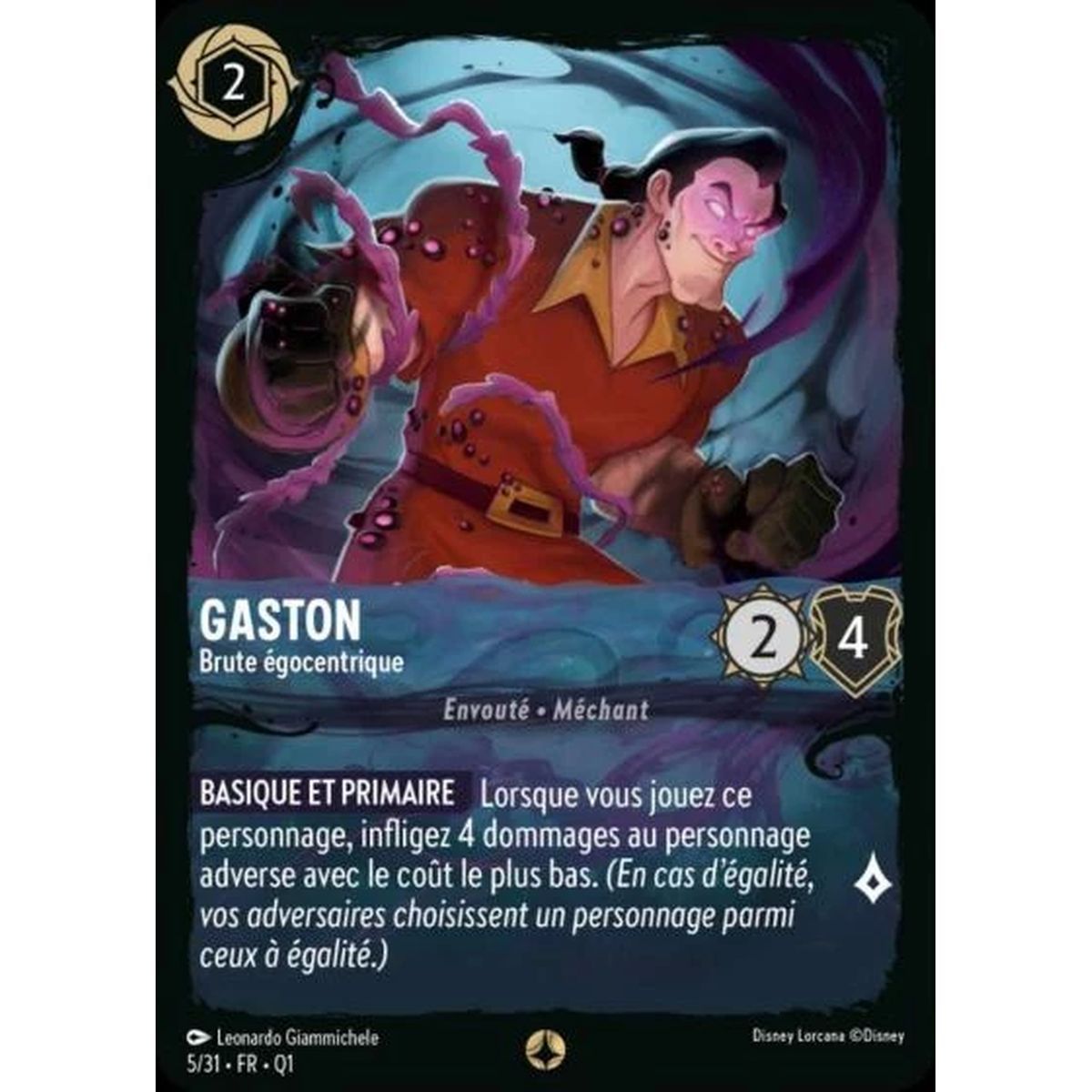 Gaston, Egocentric Brute - 5/31 - QU1 - Quest of the Illuminators - Threat of the Deep - Scenario - French