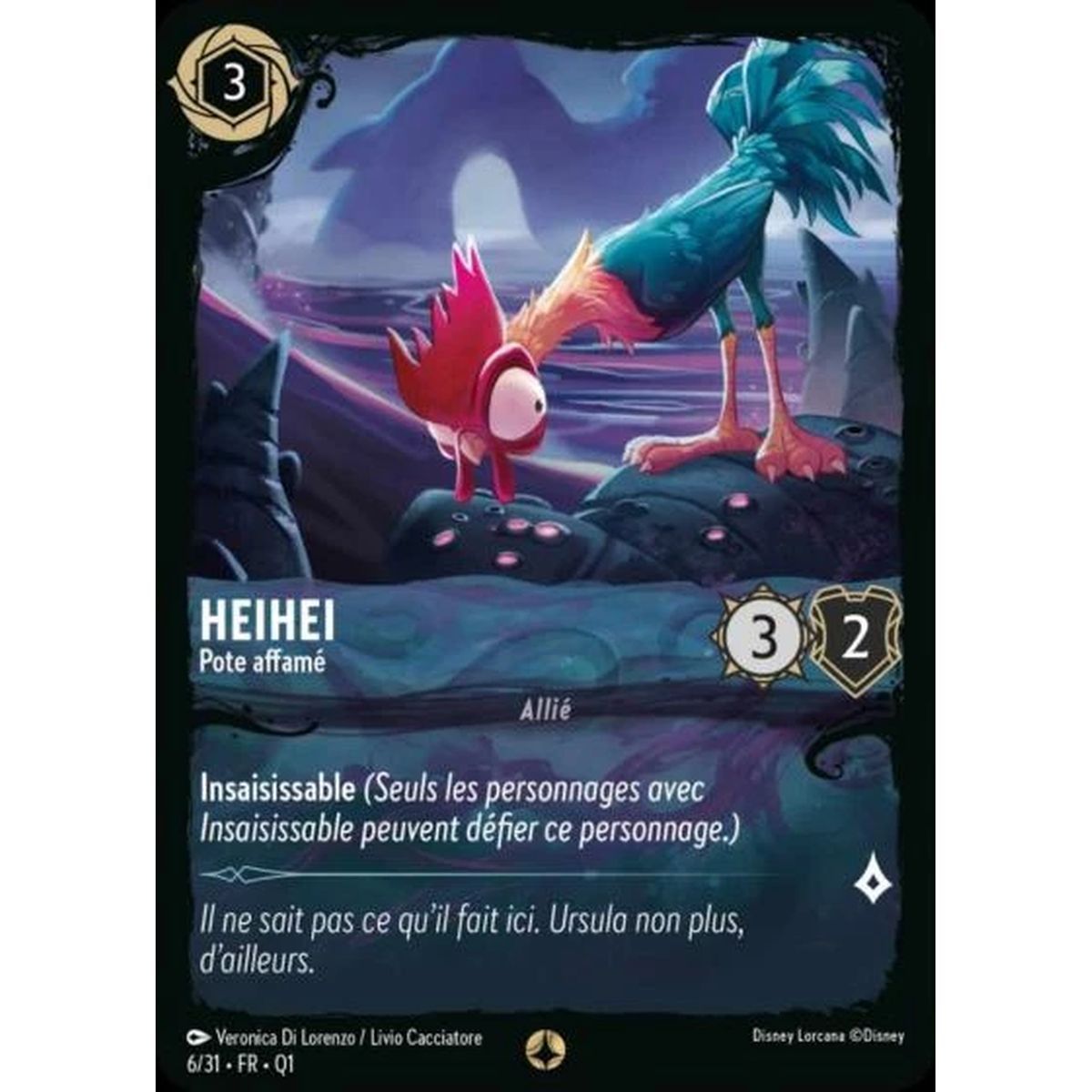 Heihei, Hungry Mate - 6/31 - QU1 - Quest of the Illuminators - Threat of the Deep - Scenario - French