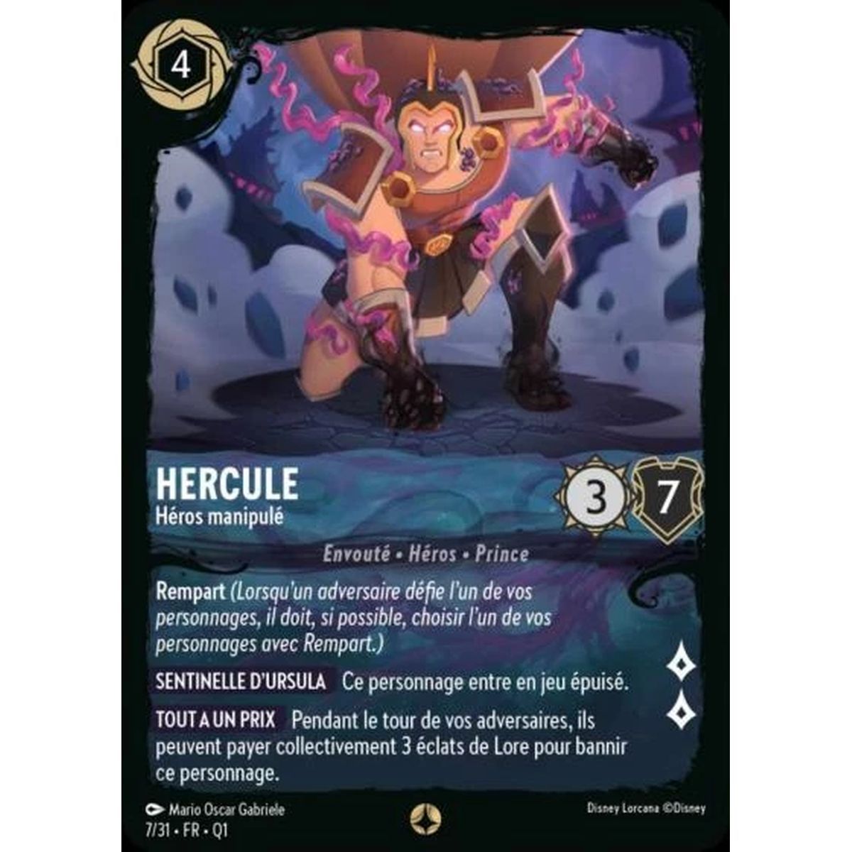 Hercules, Manipulated Hero - 7/31 - QU1 - Quest of the Illuminators - Threat of the Deep - Scenario - French