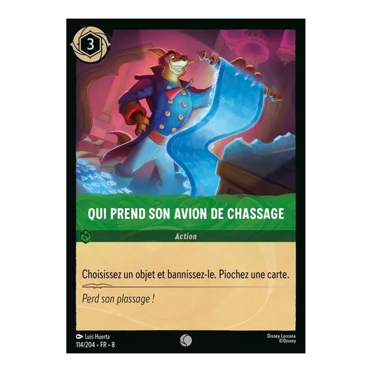 Who Takes His Fighter Jet - 114/204 - ROJ - The Reign of Jafar - Commune - French