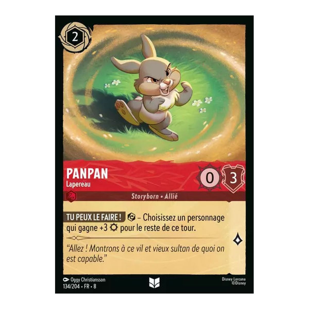 Thumper, Rabbit - 134/204 - ROJ - The Reign of Jafar - Uncommon - French