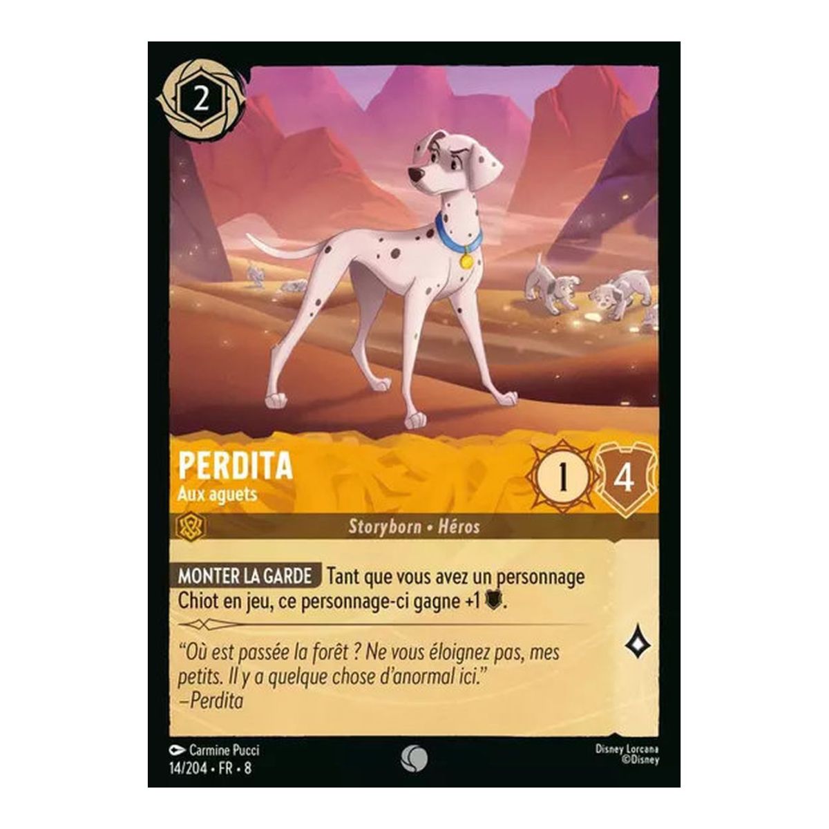 Perdita, On the Lookout - 14/204 - ROJ - The Reign of Jafar - Common - French