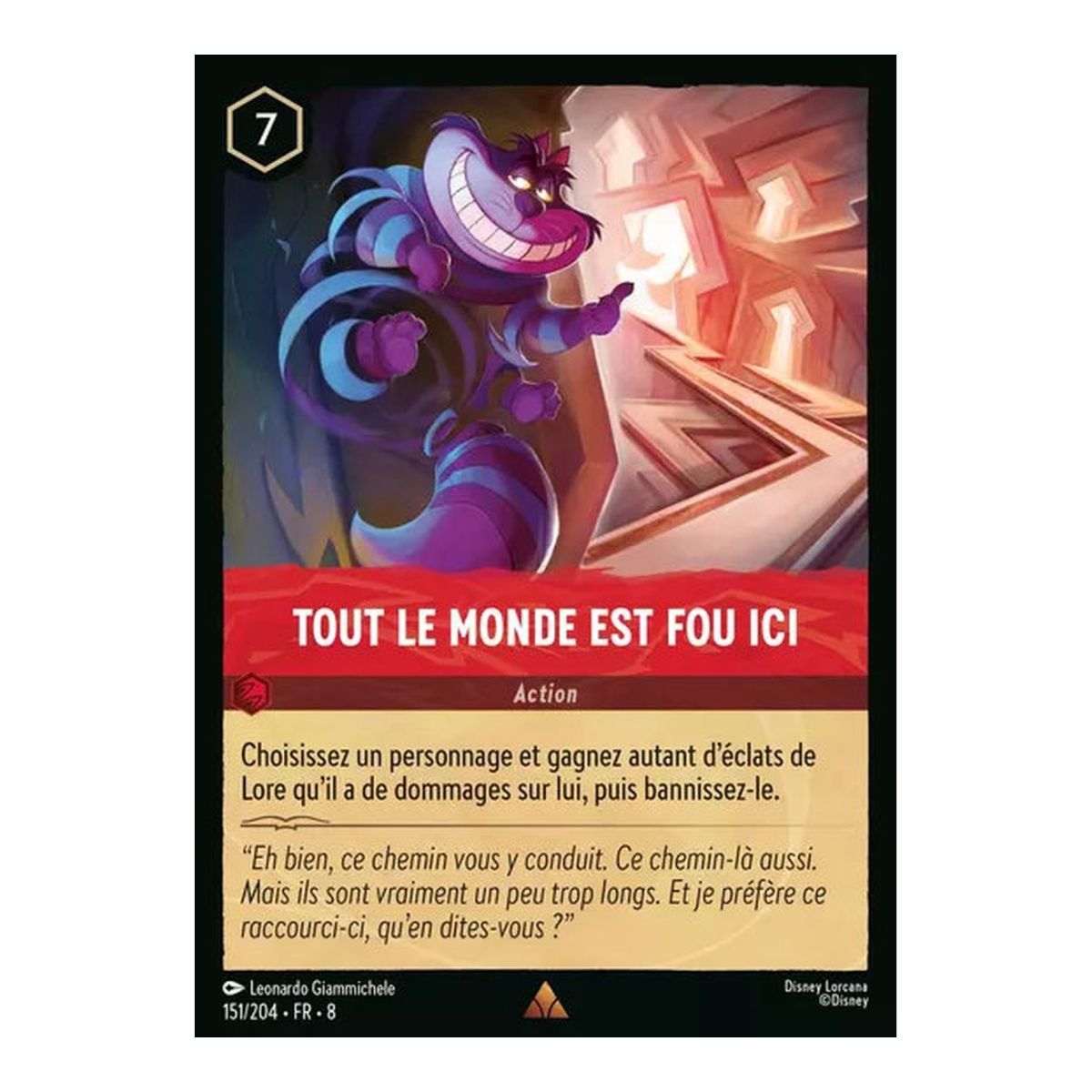 Everyone's crazy here - 151/204 - ROJ - The Reign of Jafar - Rare - French