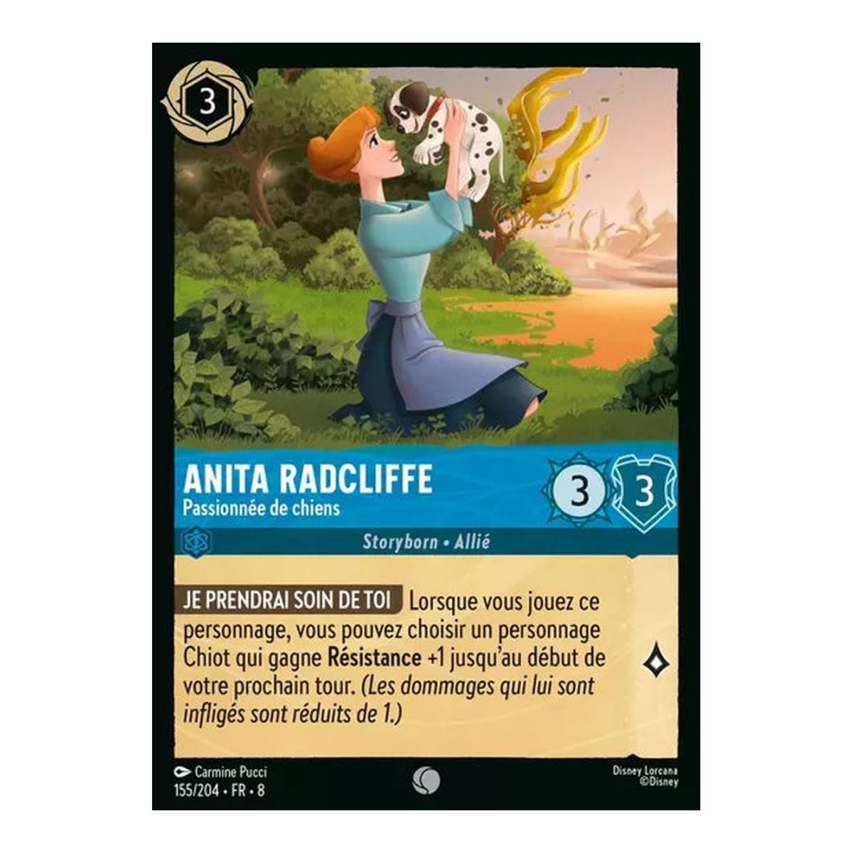 Anita Radcliffe, Dog Lover - 155/204 - ROJ - The Reign of Jafar - Common - French