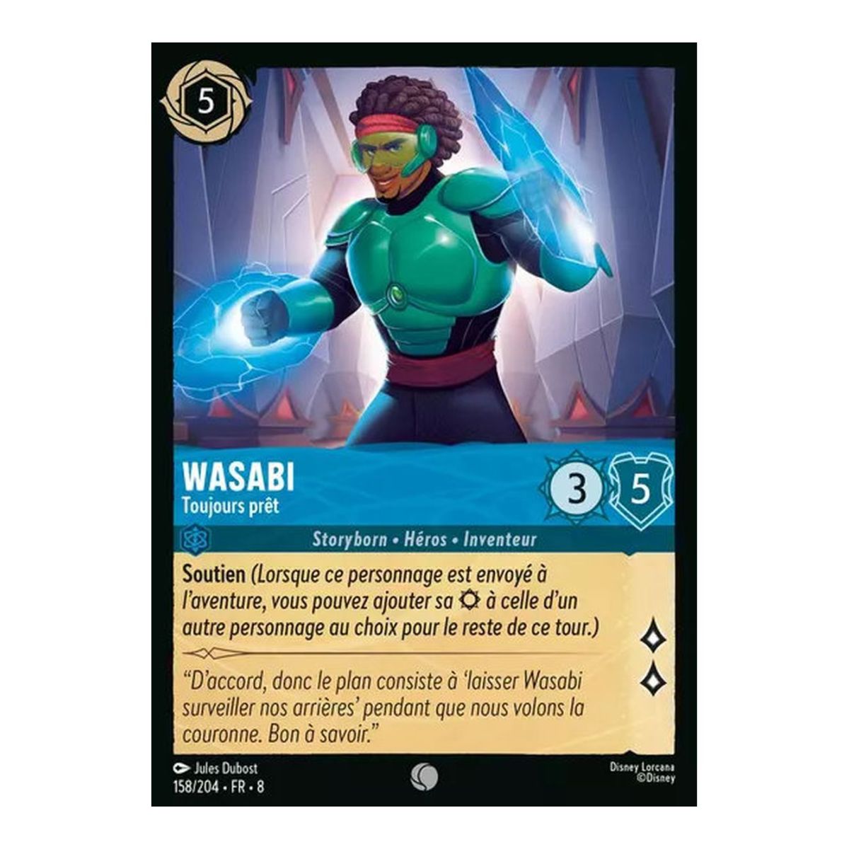 Wasabi, Always Ready - 158/204 - ROJ - The Reign of Jafar - Brilliant - Premium - French