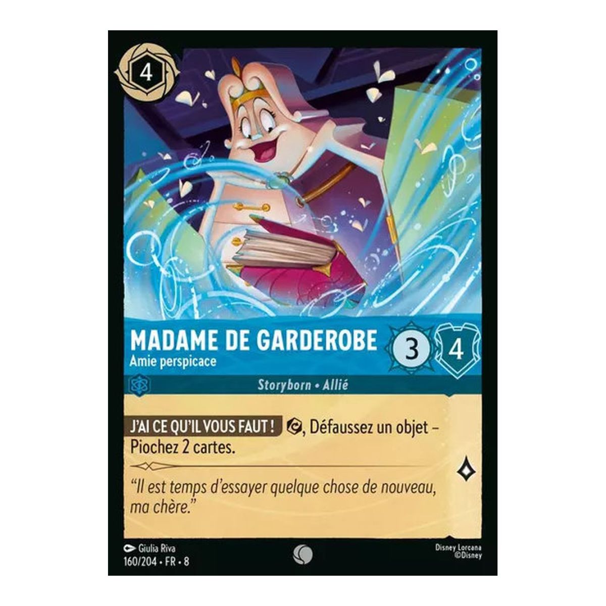 Madame de Garderobe, Perceptive Friend - 160/204 - ROJ - The Reign of Jafar - Brilliant - Premium - French
