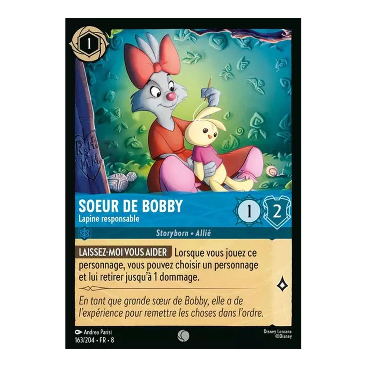 Bobby's Sister, Responsible Rabbit - 163/204 - ROJ - The Reign of Jafar - Brilliant - Premium - French