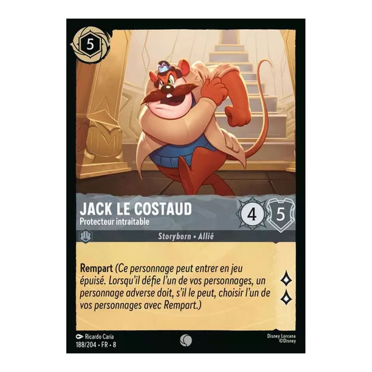 Jack the Strong, Unyielding Protector - 188/204 - ROJ - The Reign of Jafar - Common - French