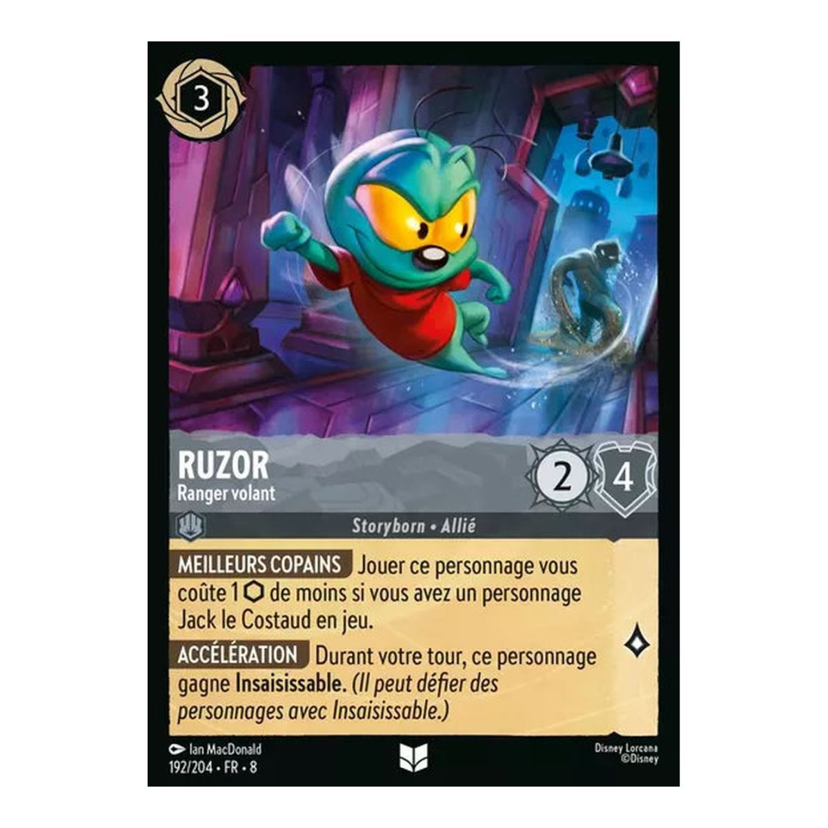 Ruzor, Flying Ranger - 192/204 - ROJ - Reign of Jafar - Glossy - Premium - French