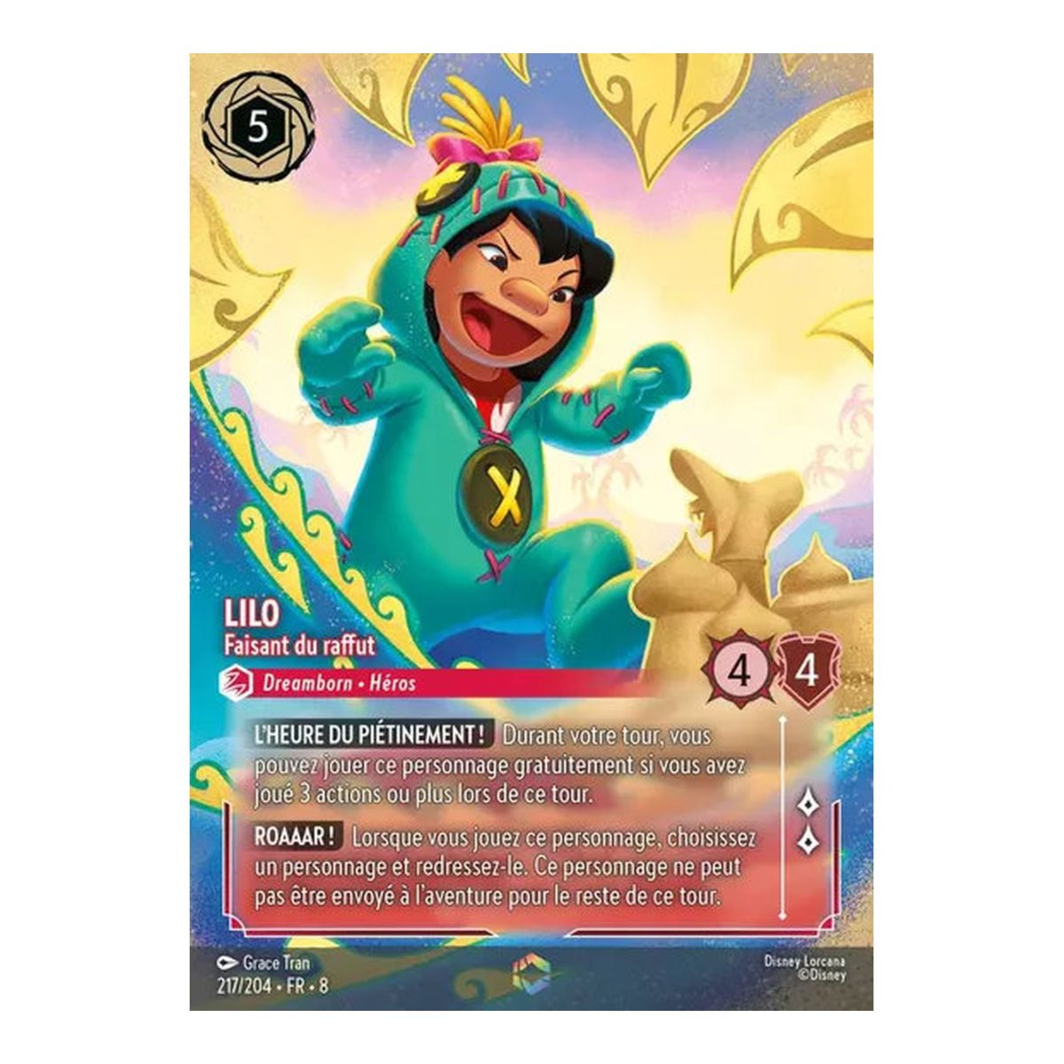 Lilo, Making a Ruckus - 217/204 - ROJ - The Reign of Jafar - Enchanted - French