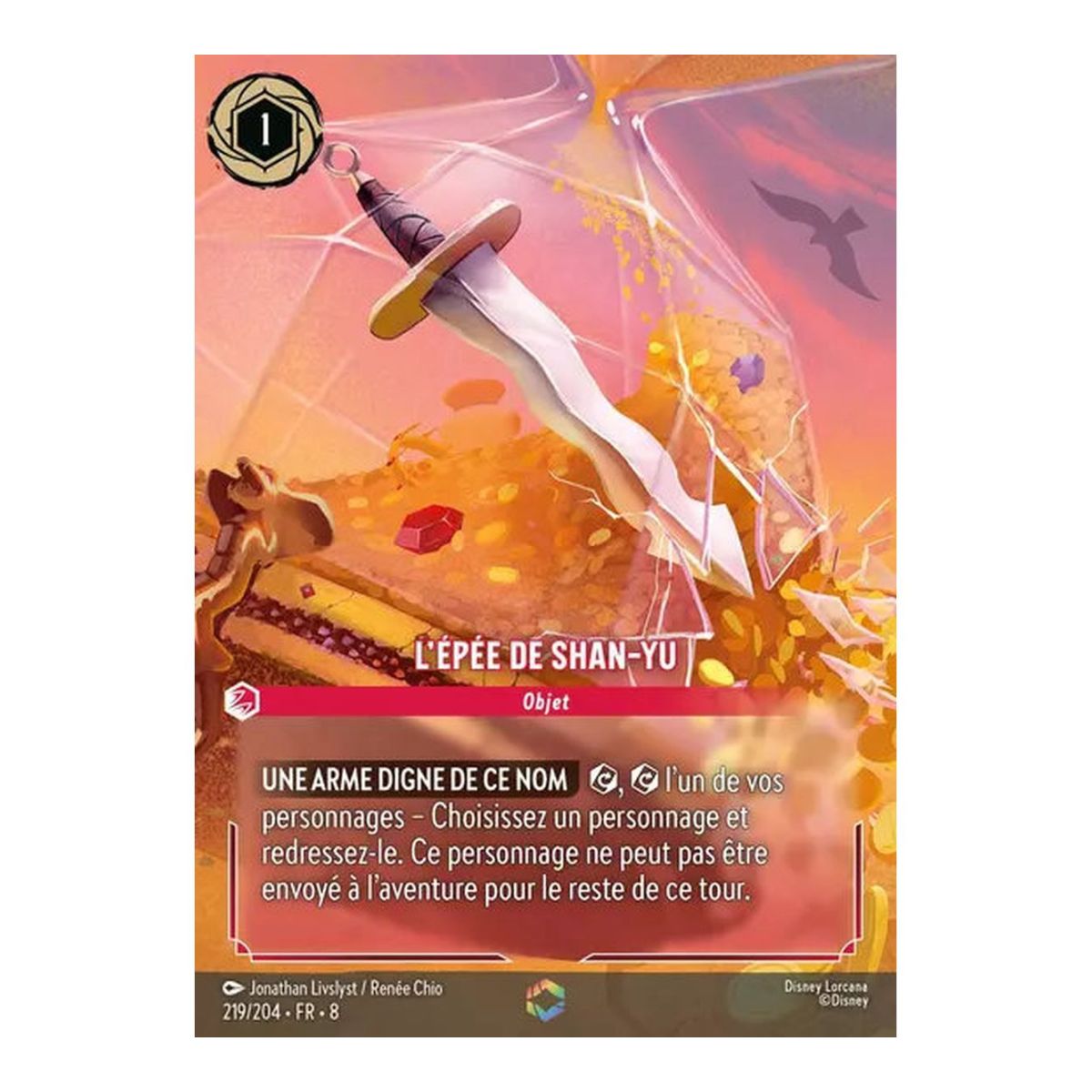 The Sword of Shan-Yu - 219/204 - ROJ - The Reign of Jafar - Enchanted - French