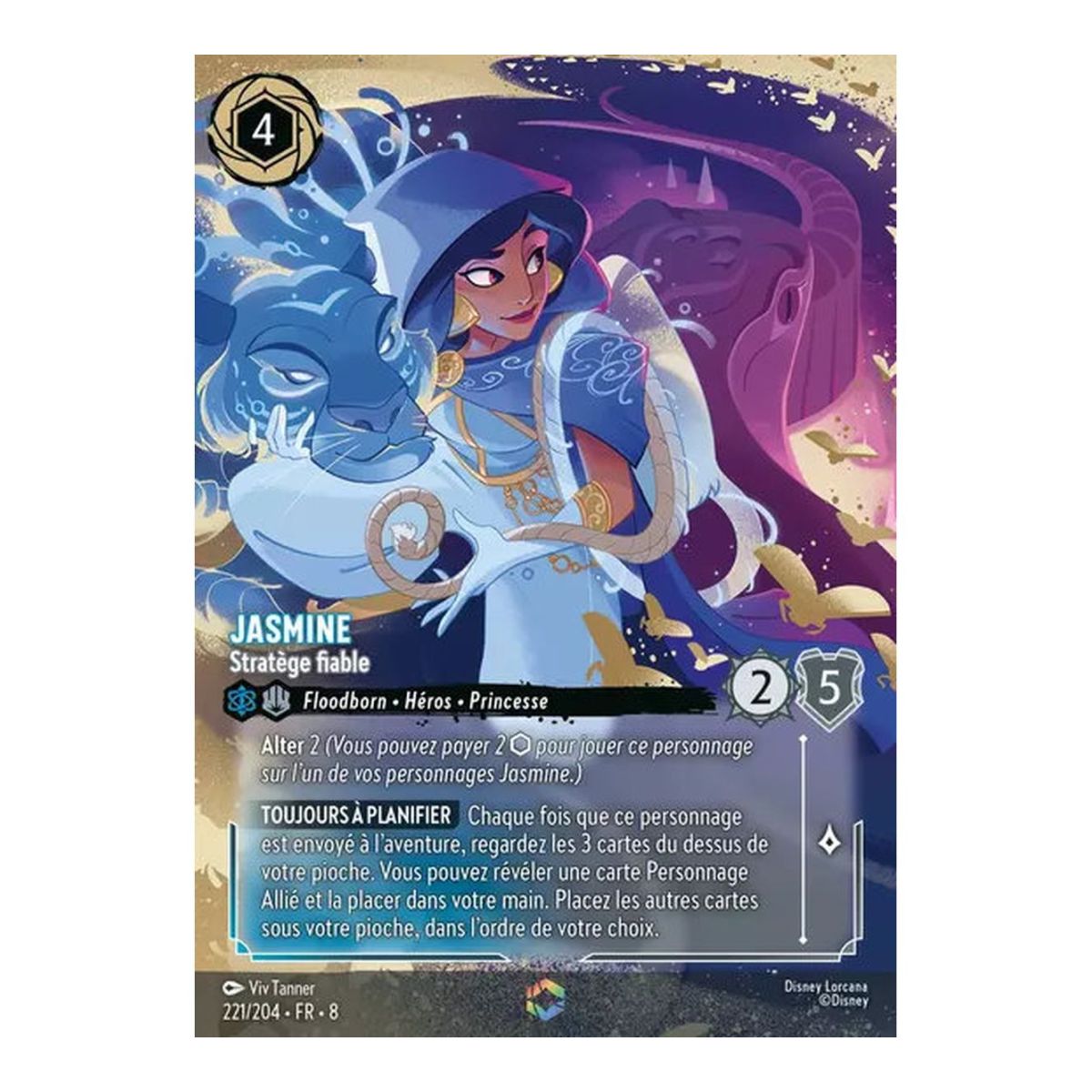 Jasmine, Reliable Strategist - 221/204 - ROJ - The Reign of Jafar - Enchanted - French