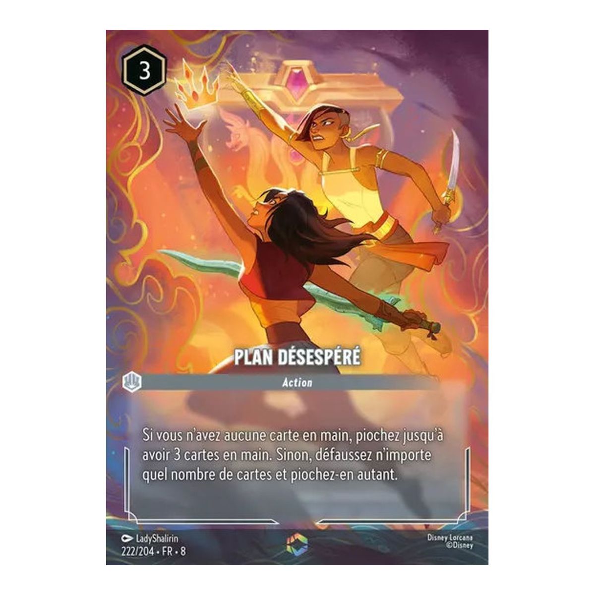 Desperate Plan - 222/204 - ROJ - The Reign of Jafar - Enchanted - French