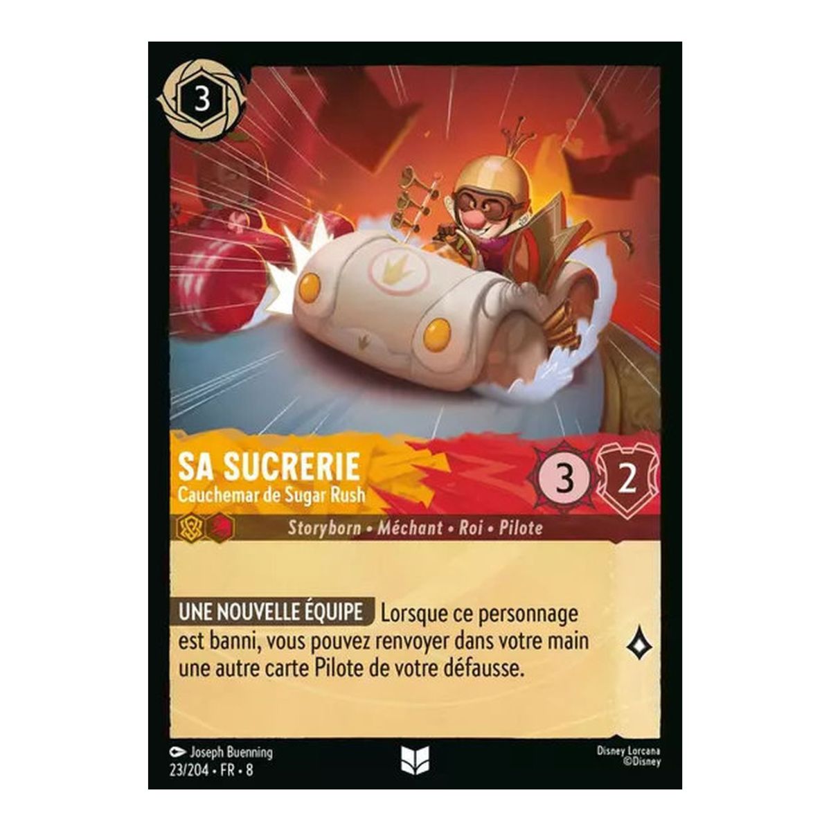 His Candy Shop, Sugar Rush Nightmare - 23/204 - ROJ - The Reign of Jafar - Glossy - Premium - French