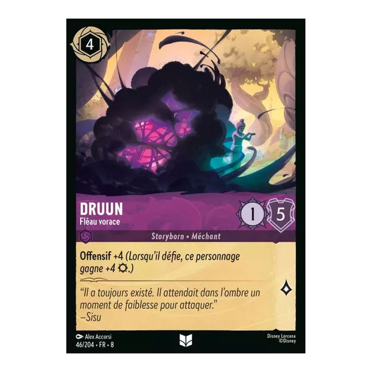 Druun, Voracious Scourge - 46/204 - ROJ - The Reign of Jafar - Brilliant - Premium - French